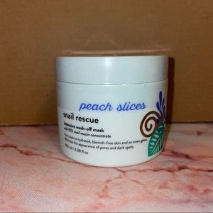 NOT OPENED - Peach Sliced Snail Rescue Mask